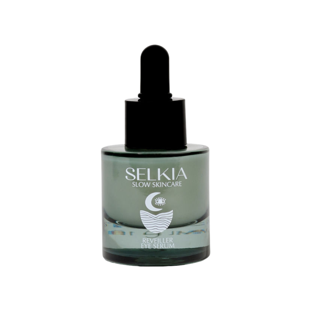 Australian made Selkia anti-aging natural refillable eye serum product front view