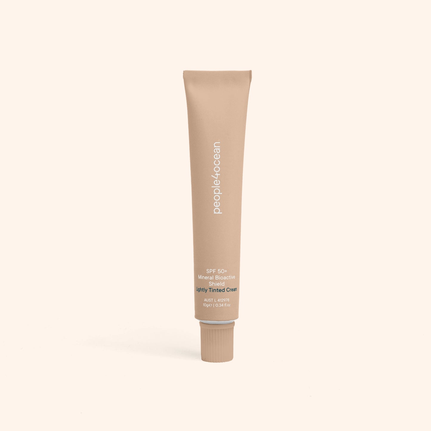 SPF 50+ Mineral Bioactive Shield | Lightly Tinted Cream