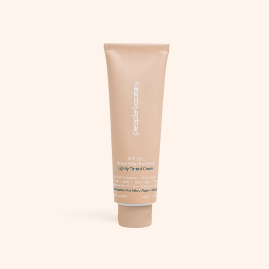 SPF 50+ Mineral Bioactive Shield | Lightly Tinted Cream