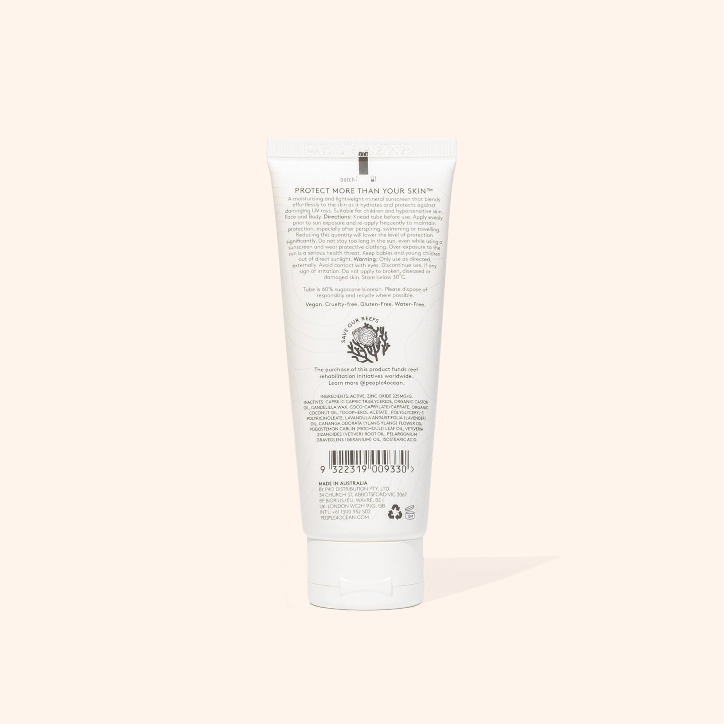 SPF 50 Mineral Sunscreen 100 g